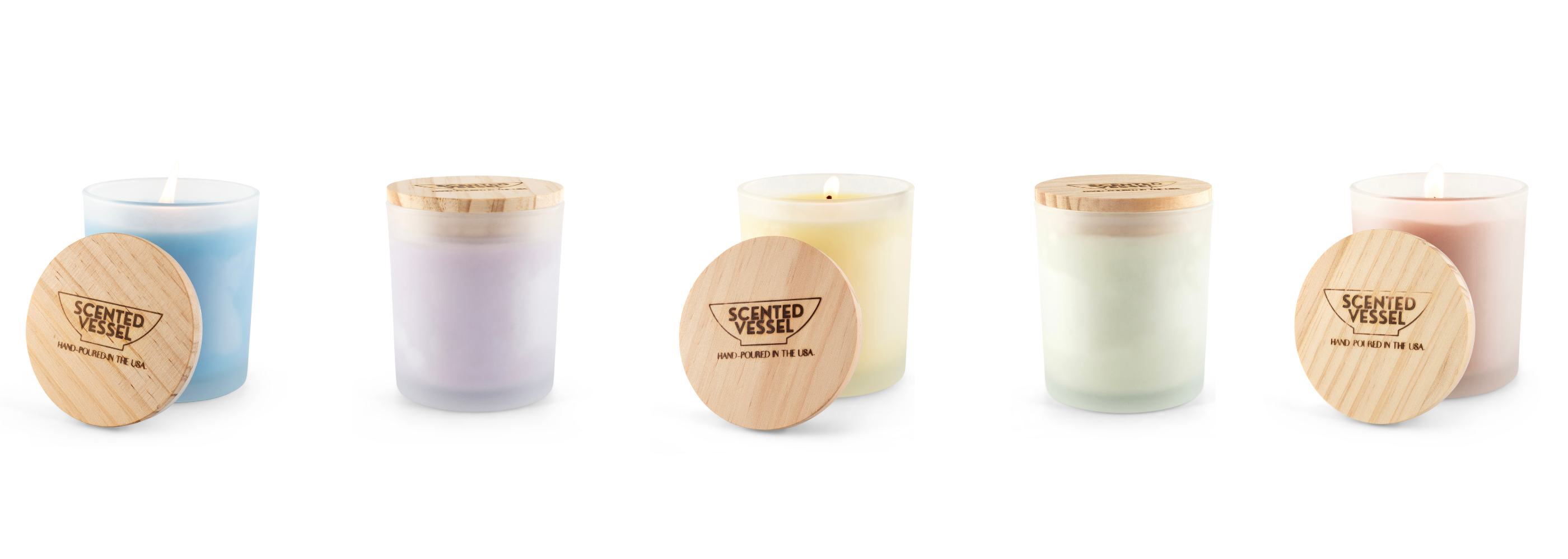 Frosted Tumbler Candles Cape Candle