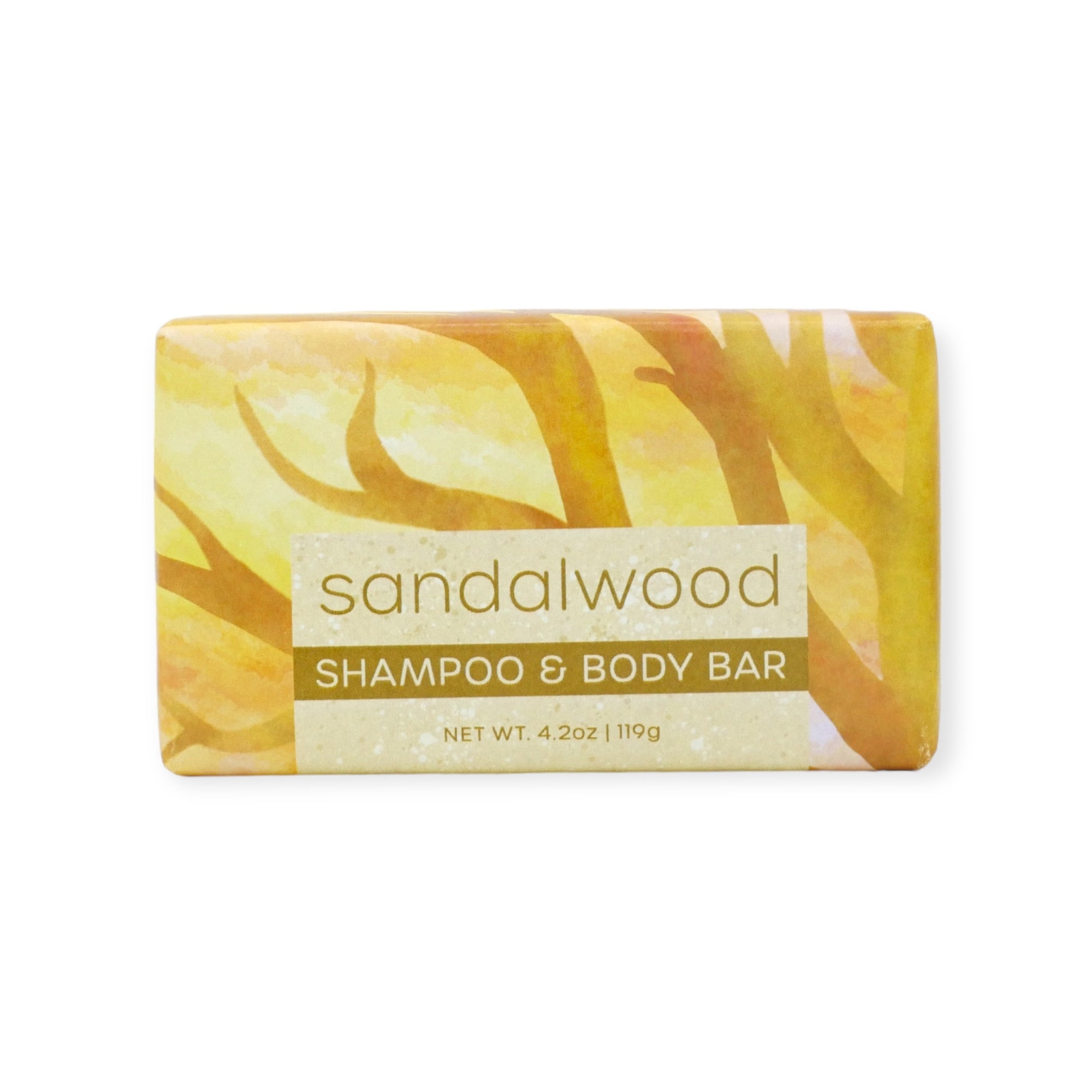 Sandalwood Shampoo & Body Bar by Greenwich Bay Trading Co.