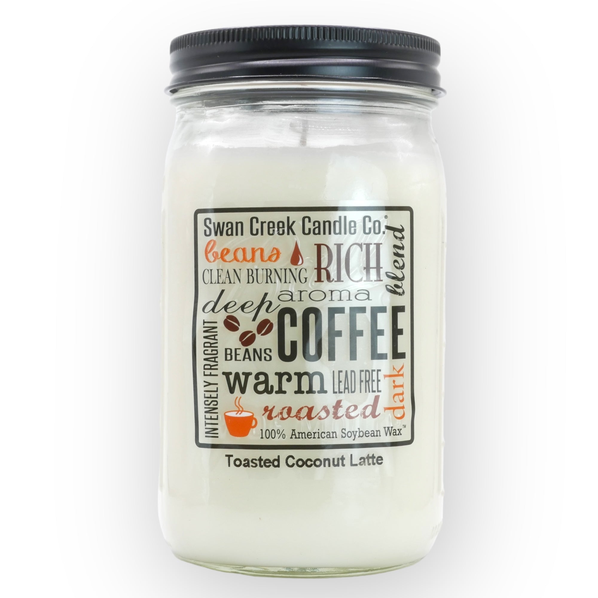 Swan Creek Candle - Toasted Coconut Latte