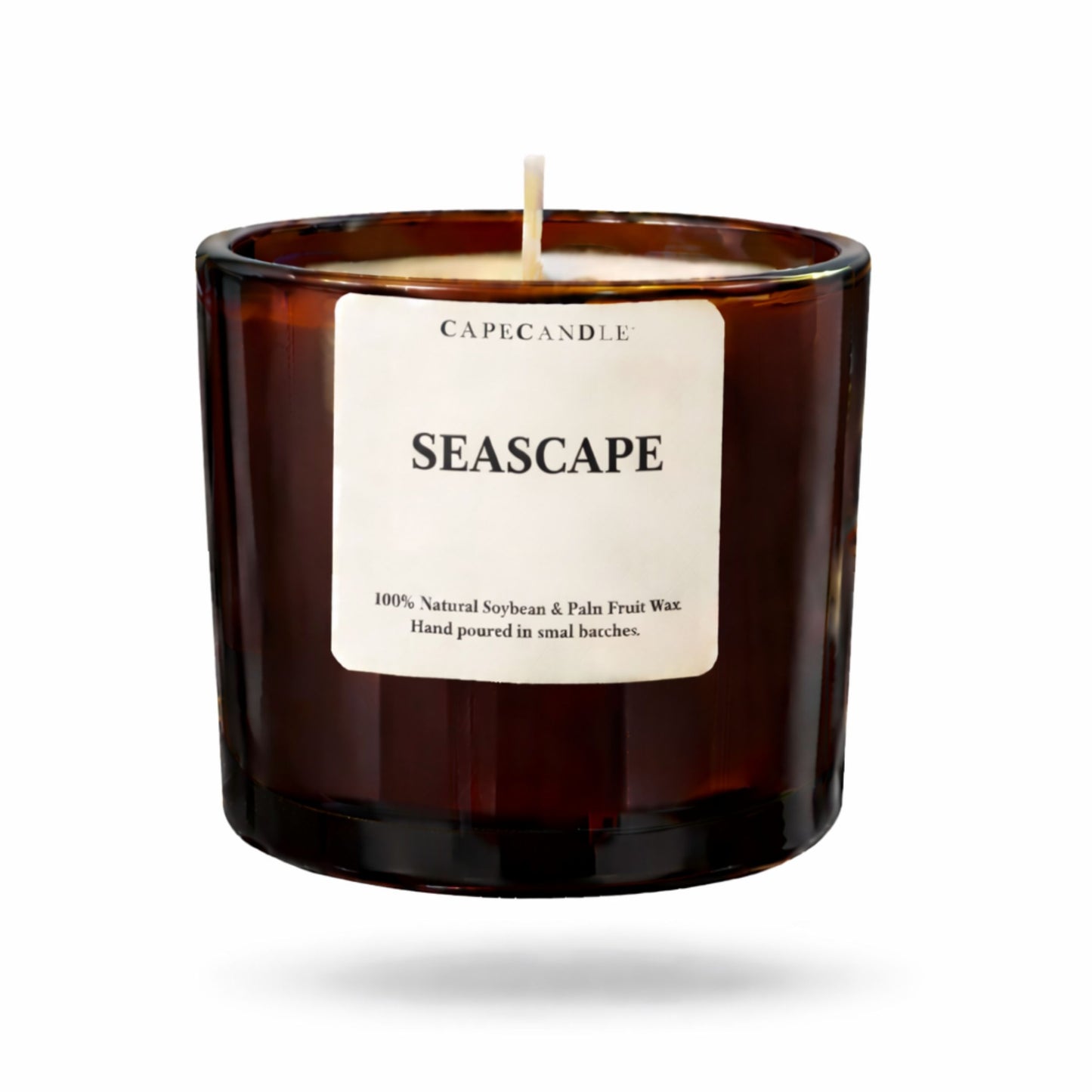 Seascape Amber Jar Candle