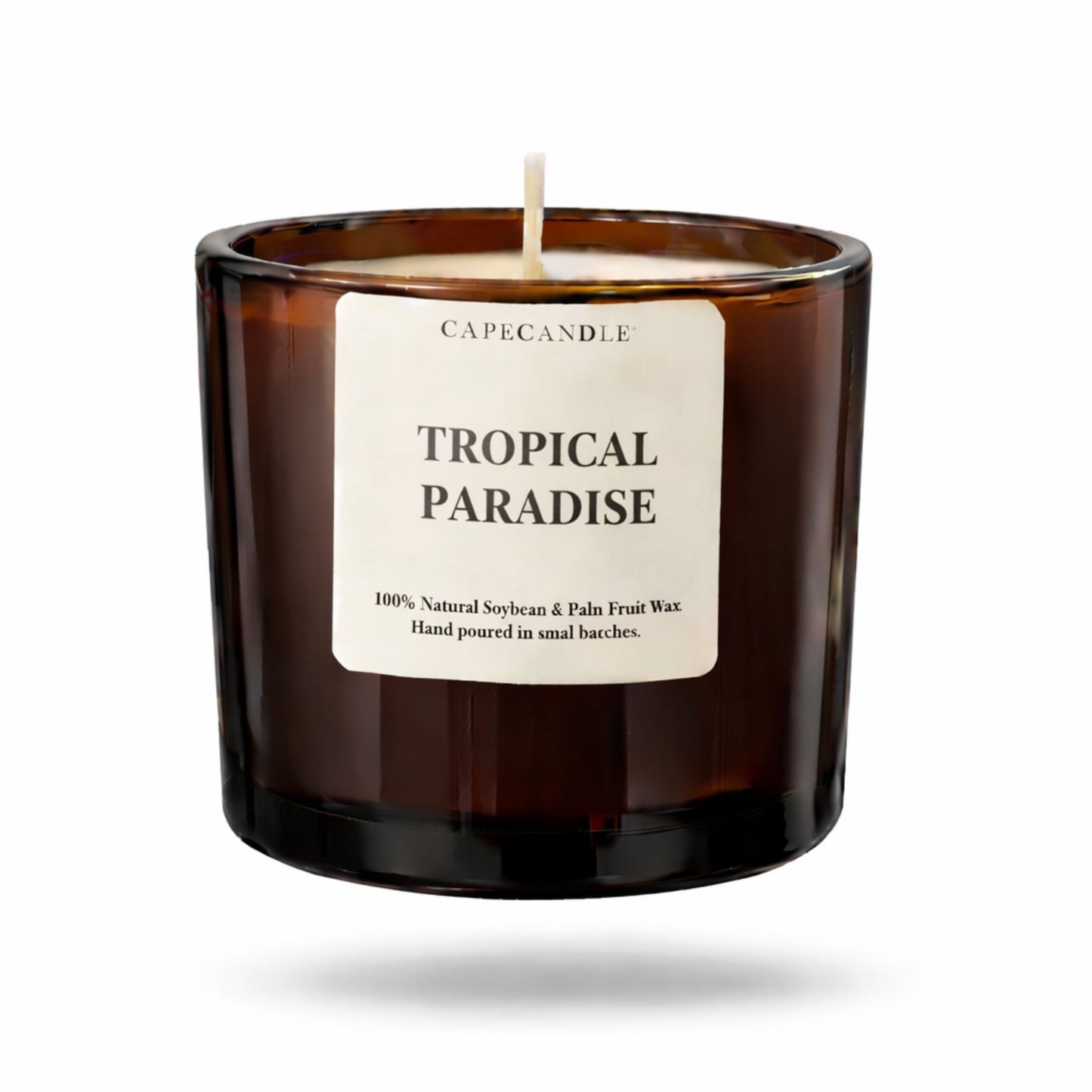 Tropical Paradise Amber Jar Candle