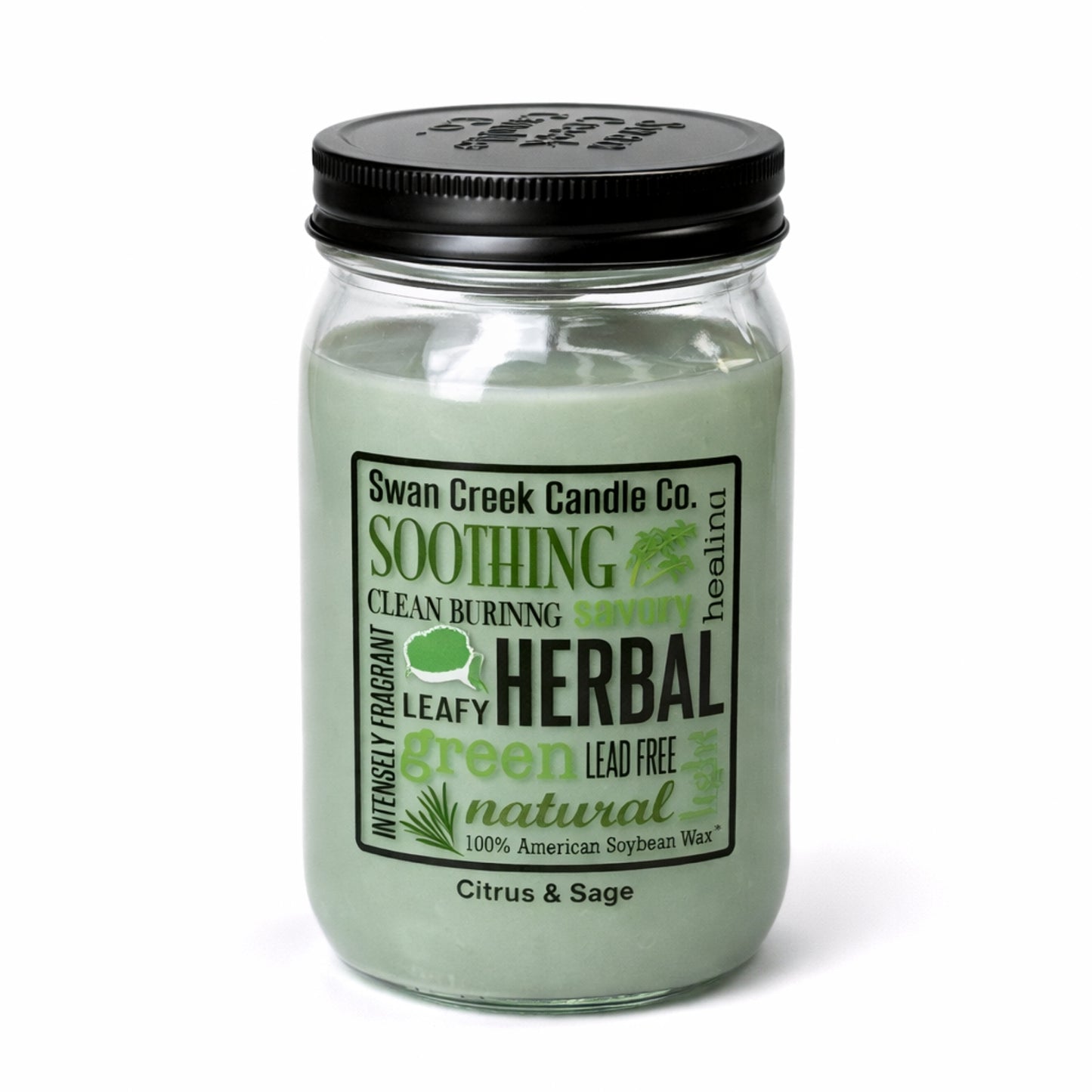 Swan Creek Pantry Jar - Citrus & Sage