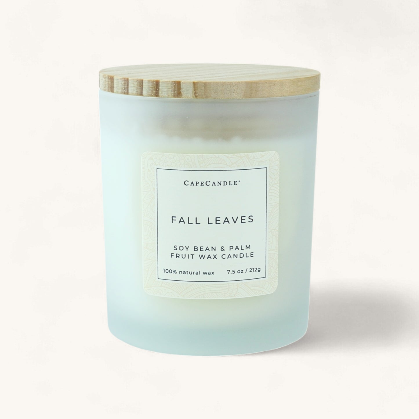 Fall Leaves Small Batch Poured Candle
