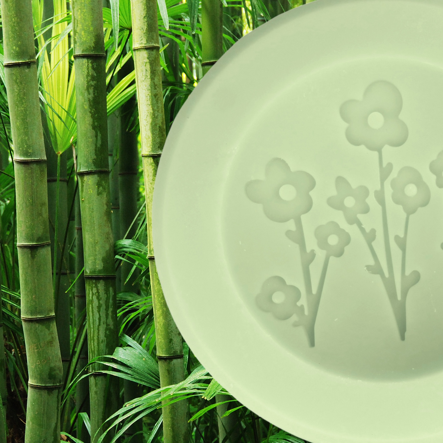 Bamboo Forest Scented Vessel - Flower Group