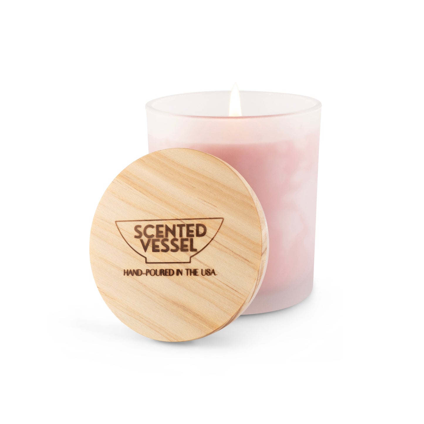 Red Currant 7.5oz Soy Wax Blend Candle by Scented Vessel