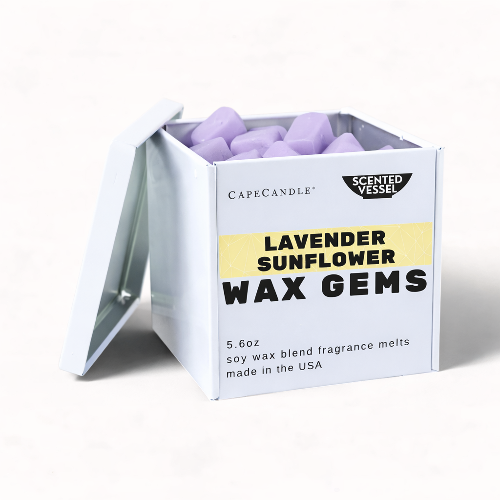 Lavender Sunflower 5.6oz Scented Wax Gems