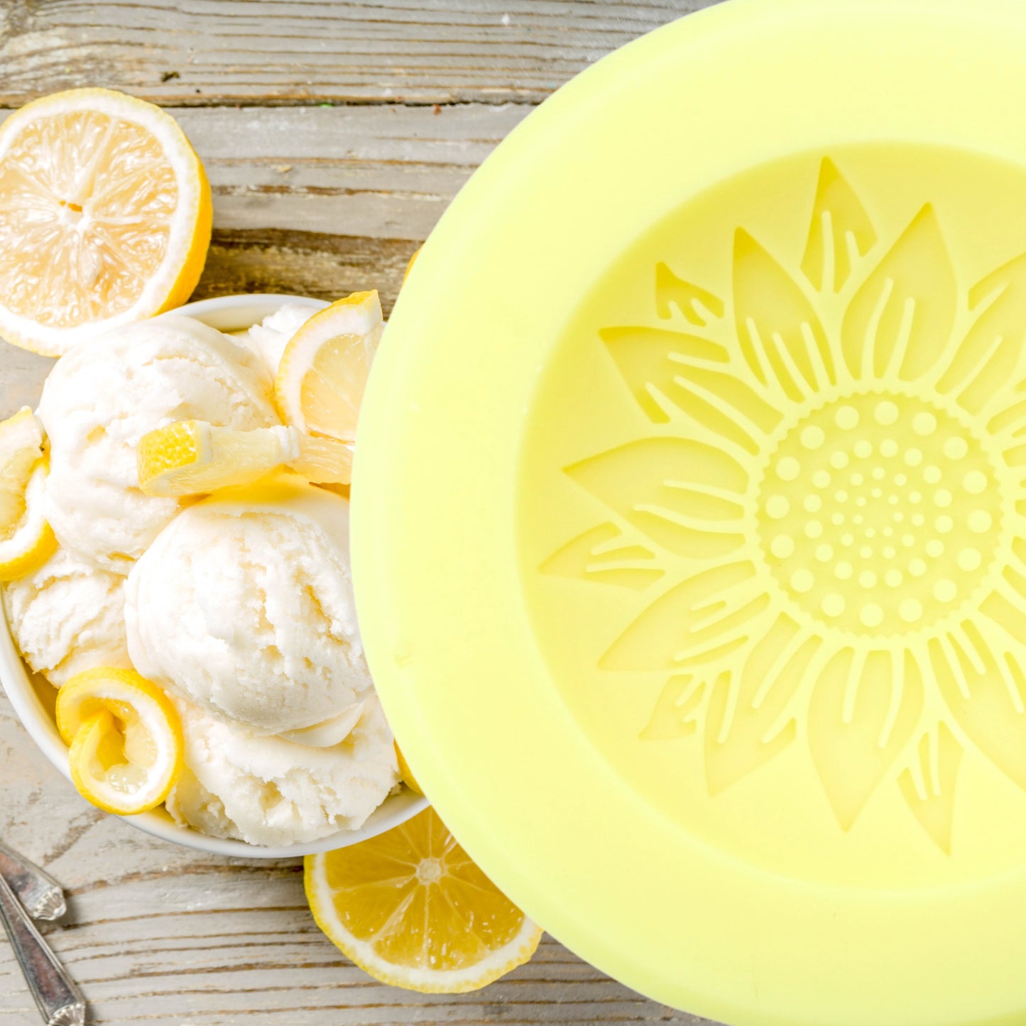 Lemon Vanilla Sugar Scented Vessel - Sunflower