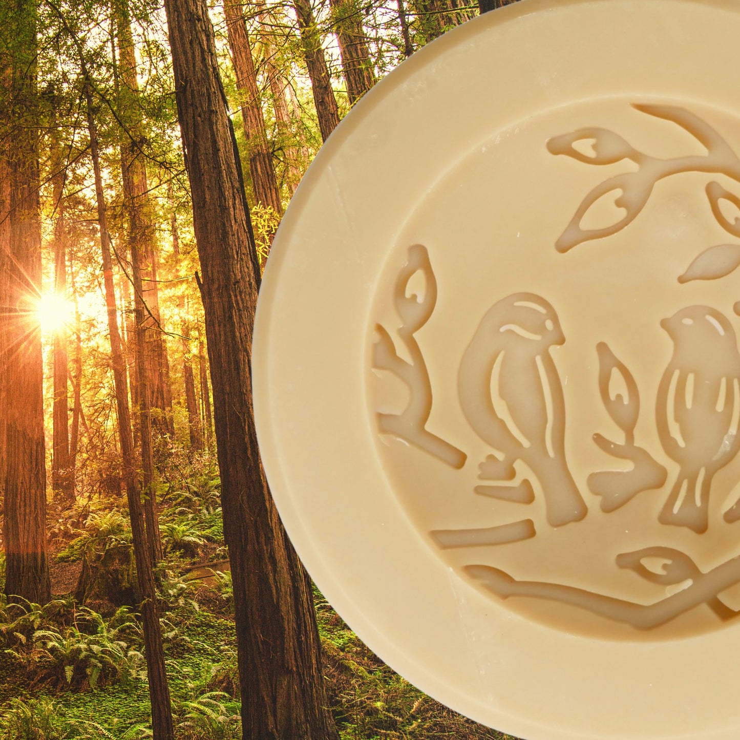 Rustic Woods Scented Vessel - Birds