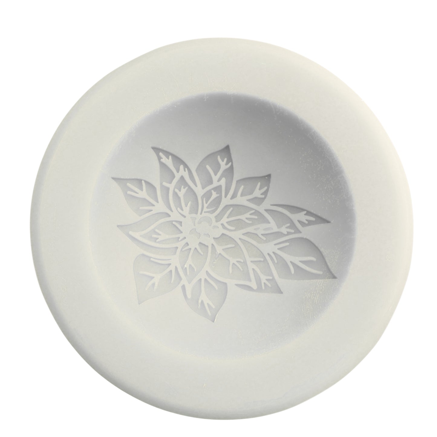 Silent Night 7" Scented Vessel - Poinsettia