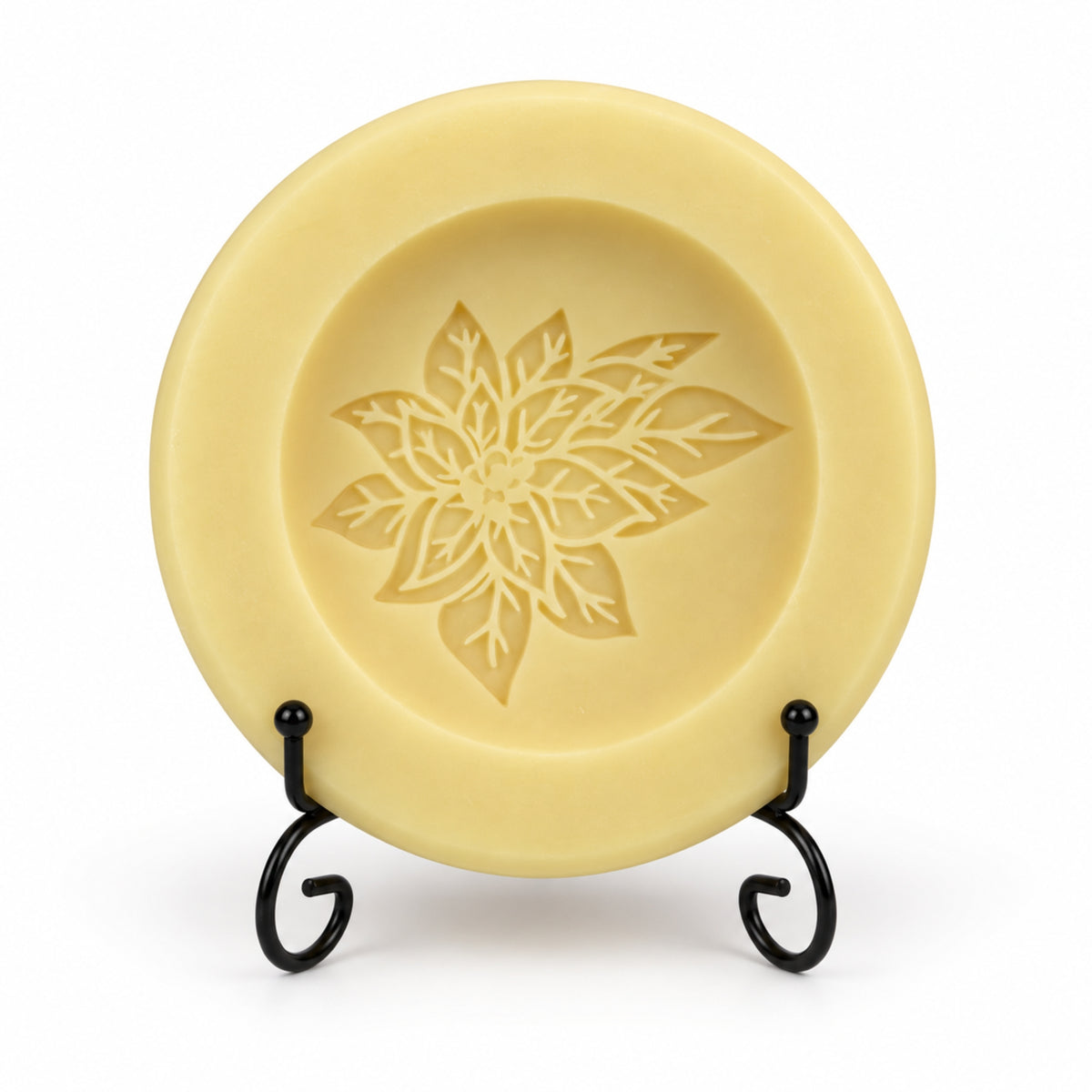 Silent Night 7" Scented Vessel - Poinsettia