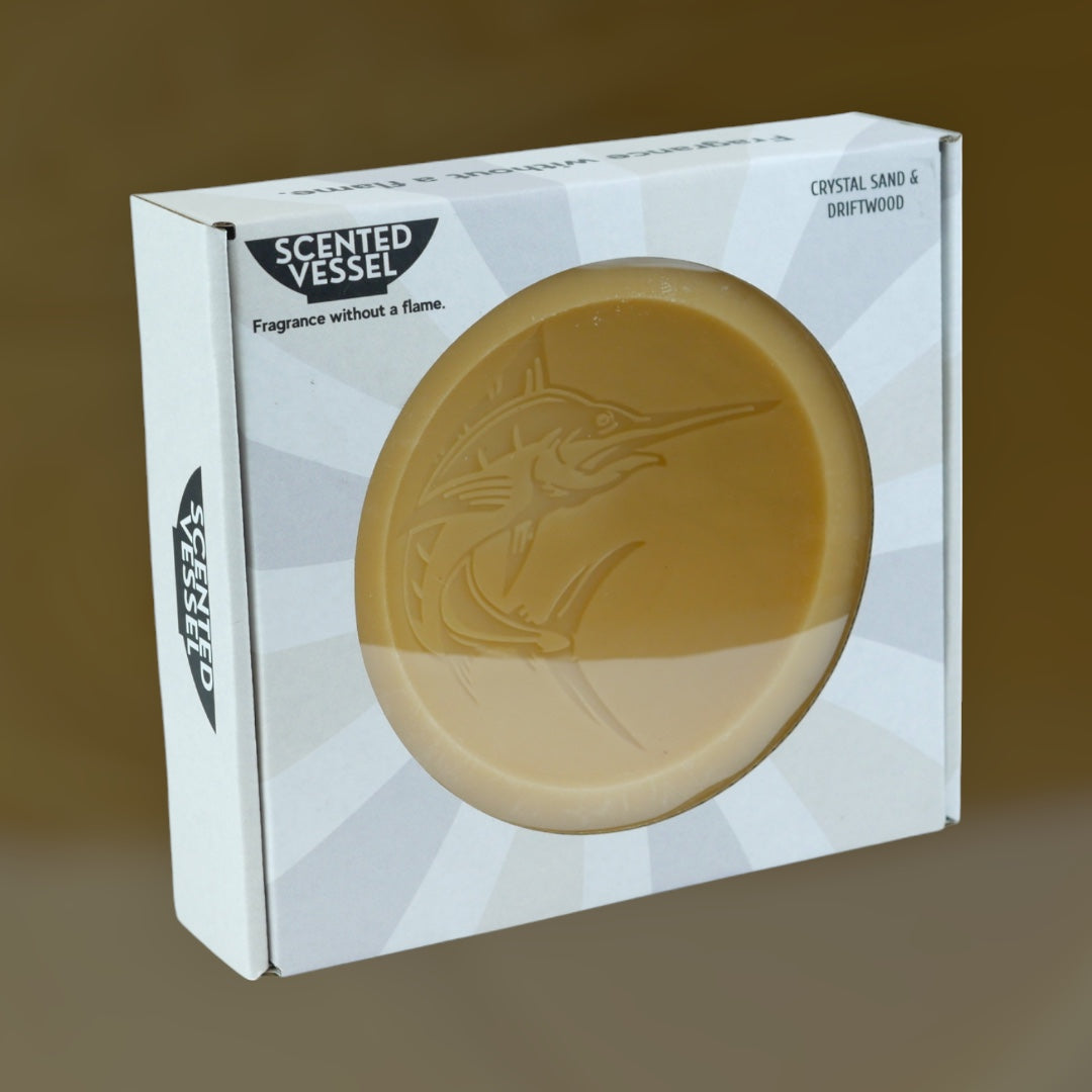 Crystal Sands & Driftwood Scented Vessel - Marlin