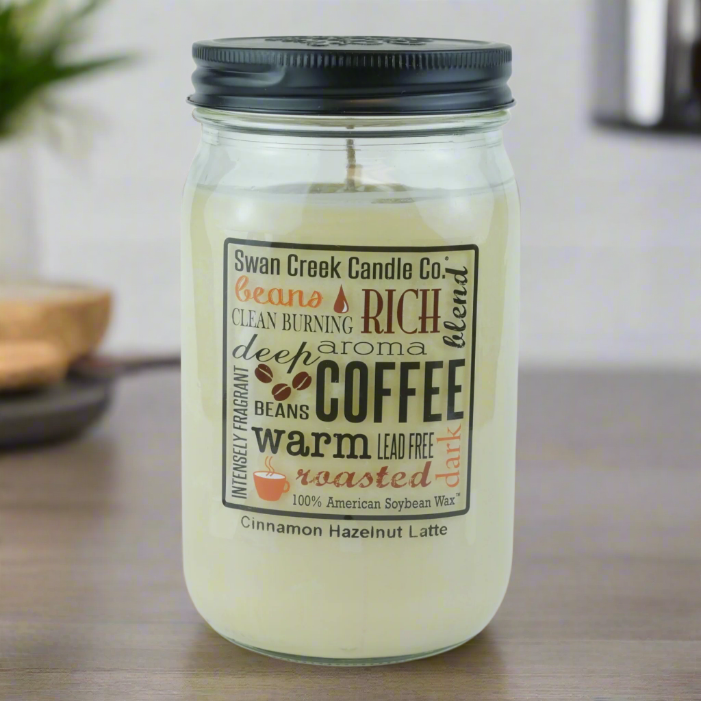 Cinnamon Hazelnut Latte Pantry Jar Soy Candle
