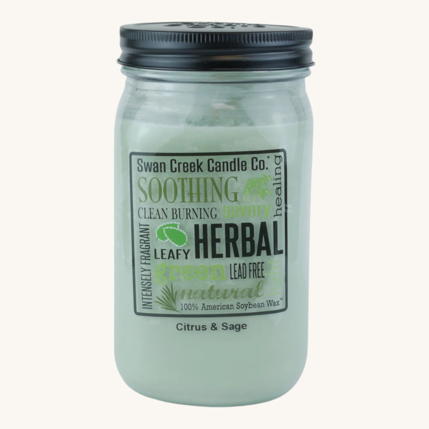 Citrus & Sage Soy Wax Candle
