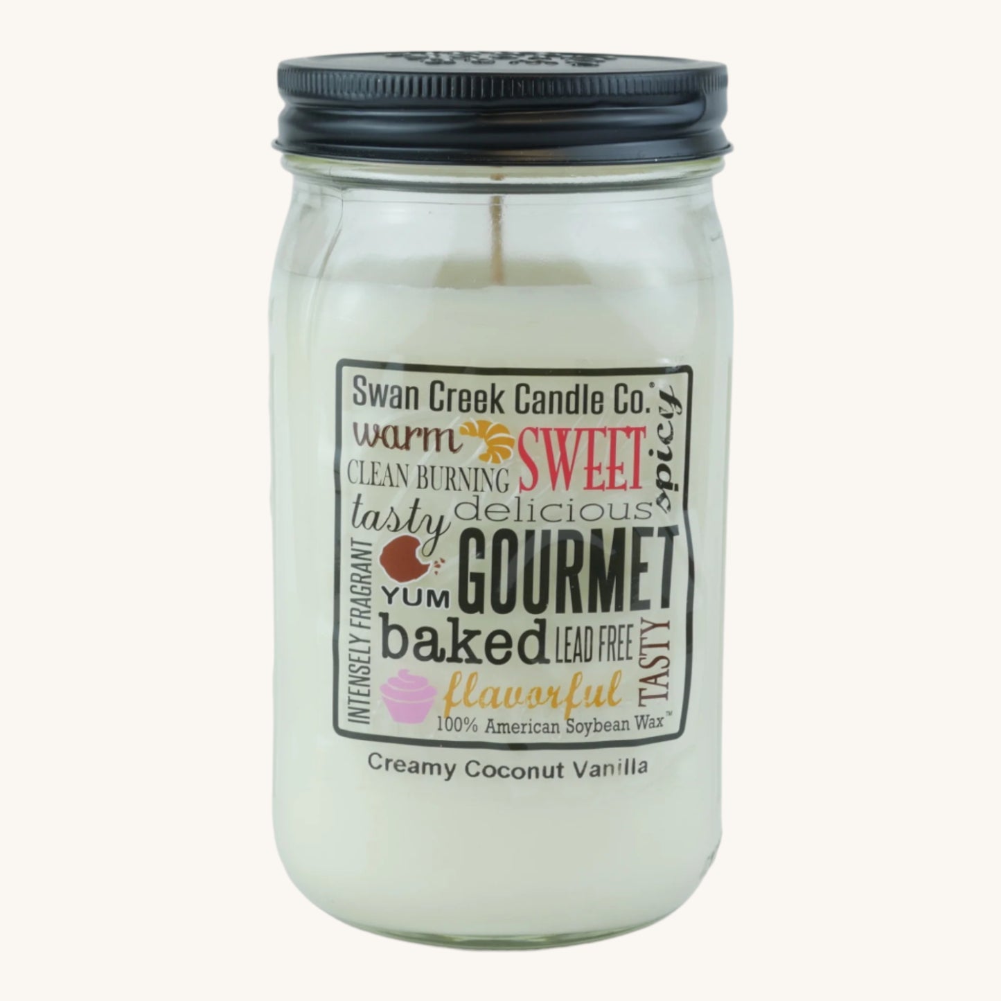 Creamy Coconut Vanilla Soy Wax Candles