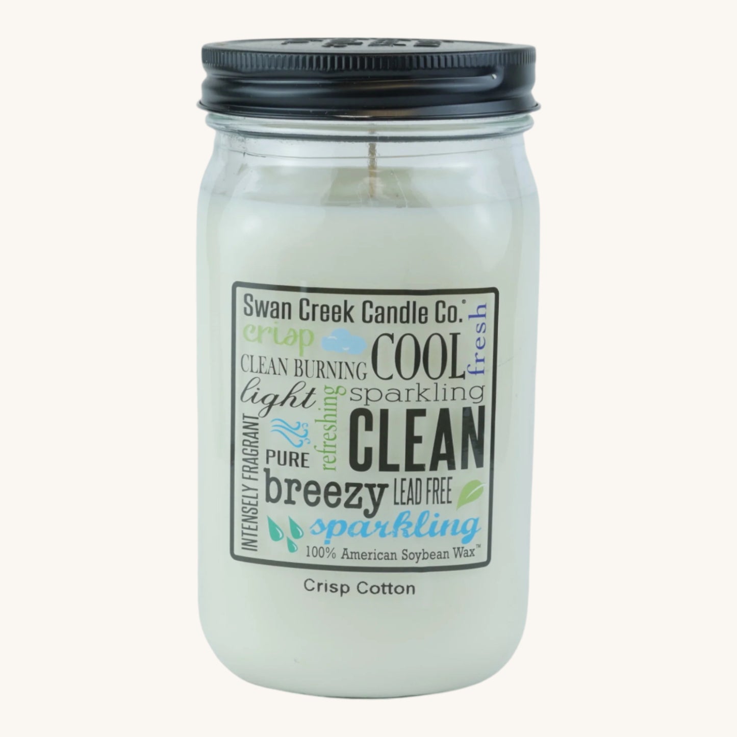 Crisp Cotton Soy Wax Candle