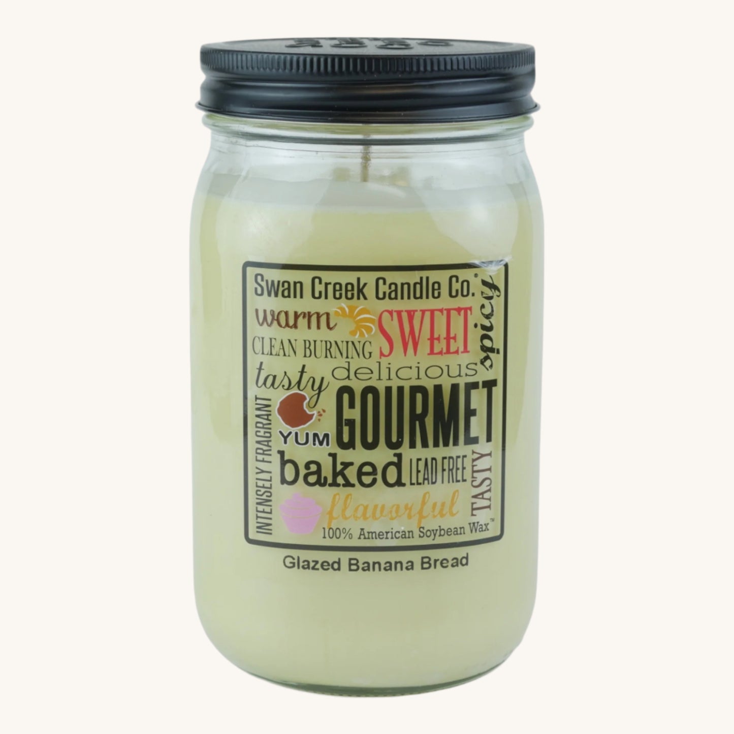 Glazed Banana Bread Soy Wax Candle