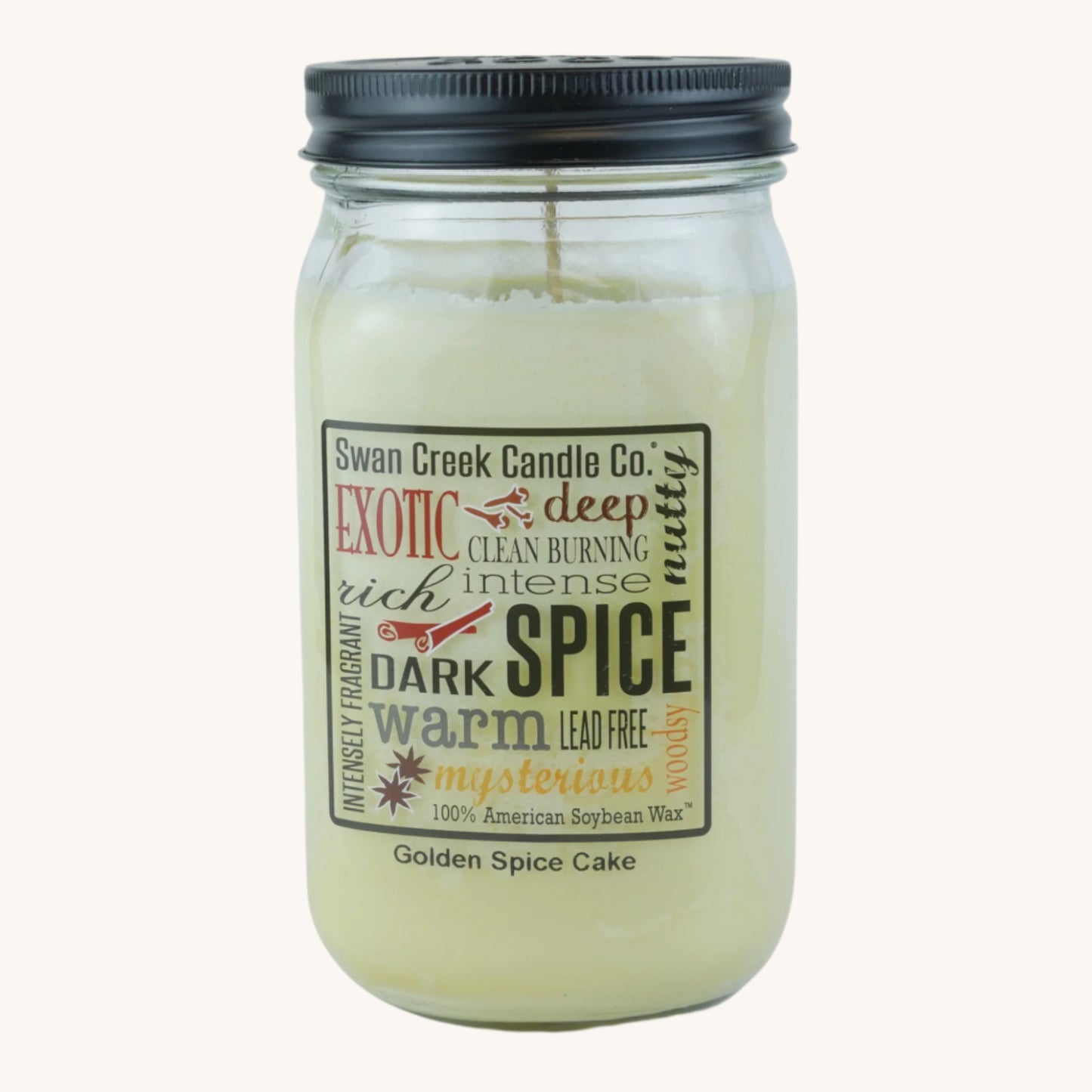 Golden Spice Cake Soy Wax Candle