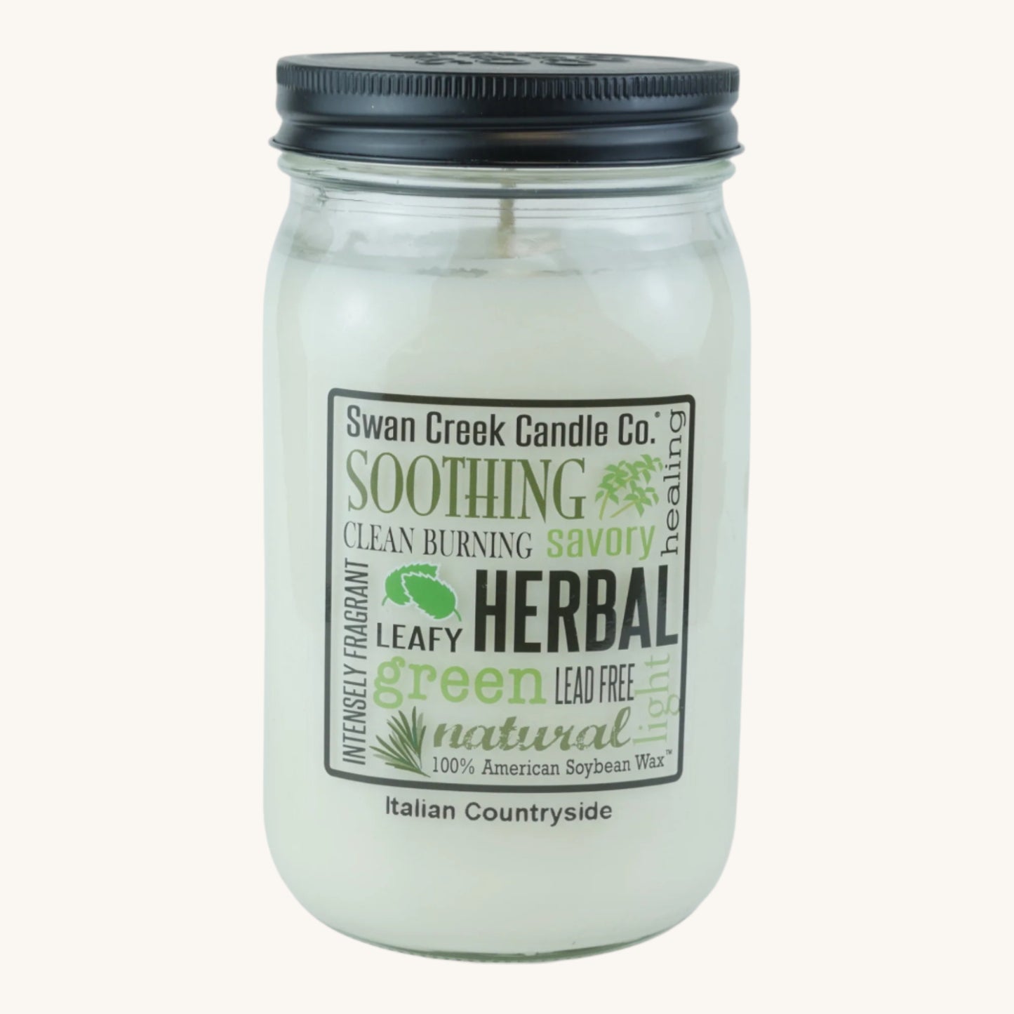 Italian Countryside Pantry Jar Soy Candle