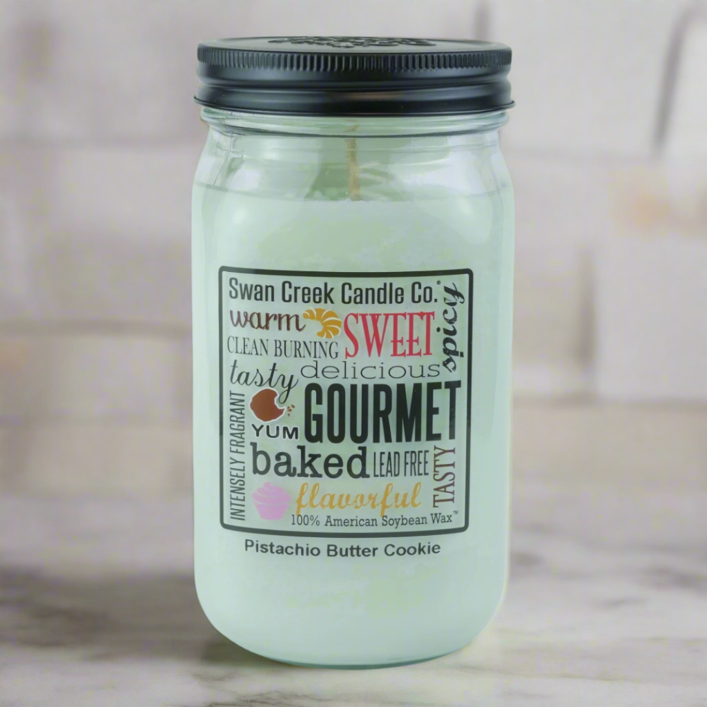 Pistachio Butter Cookie Pantry Jar Soy Candle