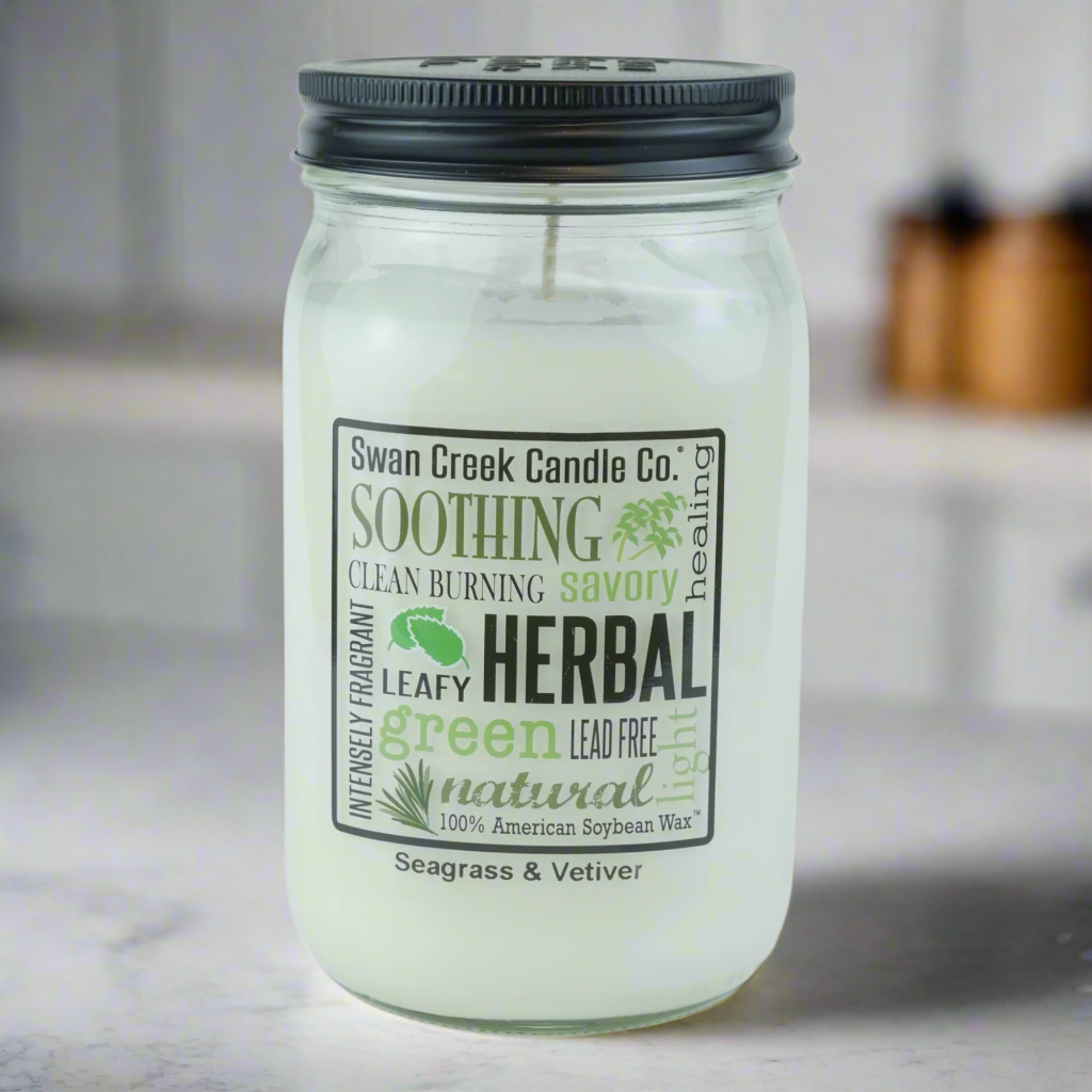 Seagrass & Vetiver Pantry Jar Soy Candle