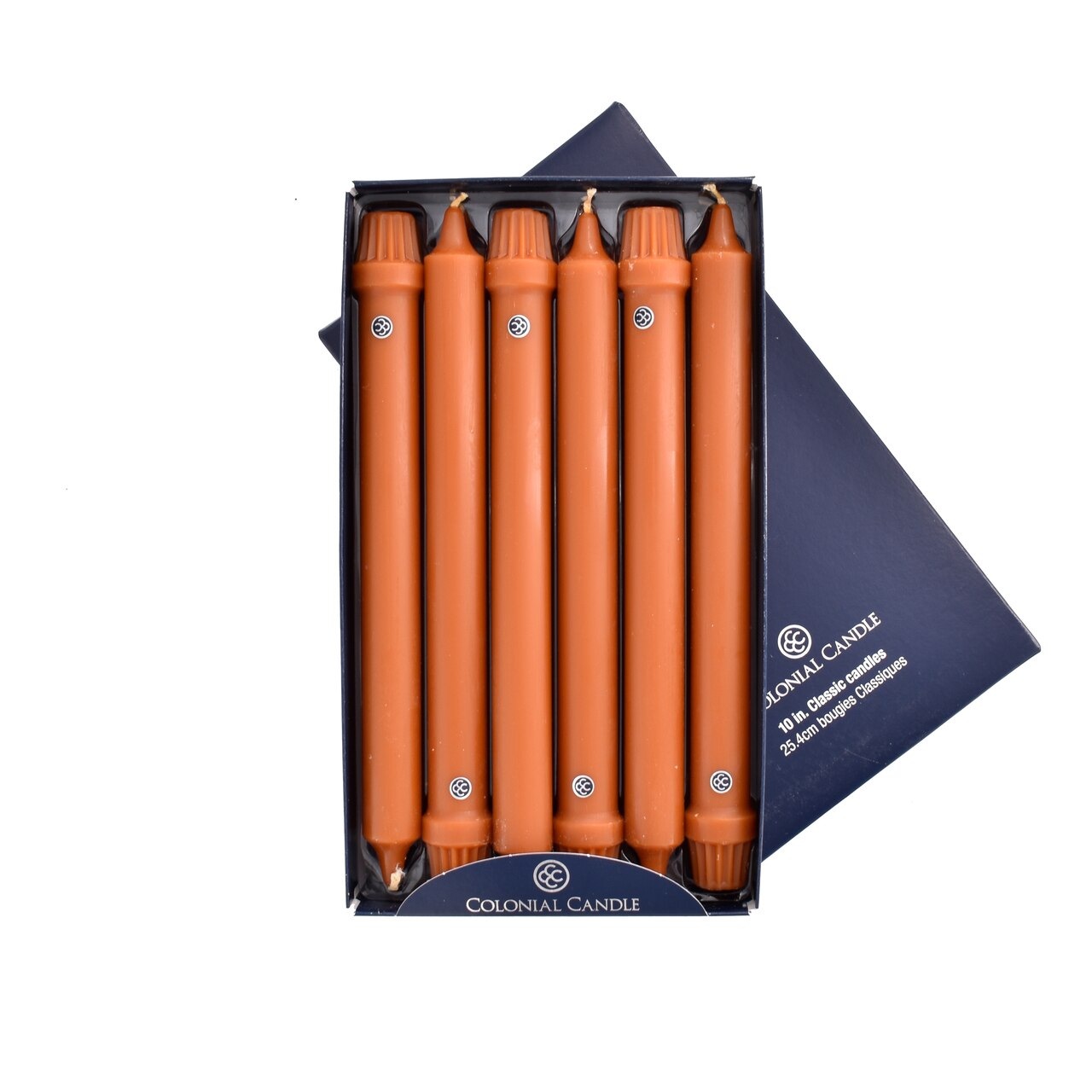 Amber 10" Classic Colonial Candle