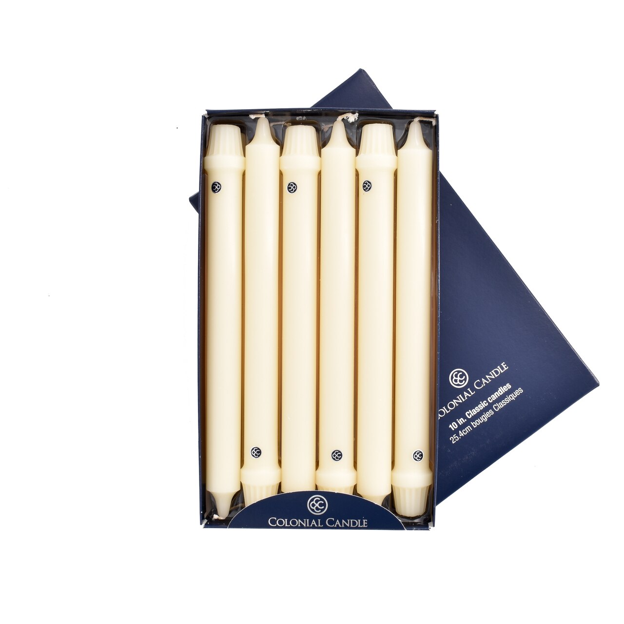 Ivory 10" Classic Colonial Candle