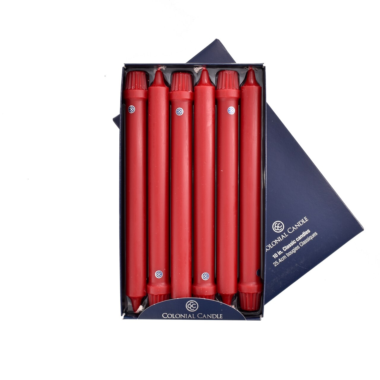 Cranberry 10" Classic Colonial Candle