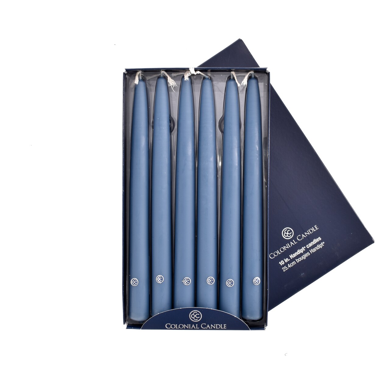 Wedgwood 10" Handipt Tapers Colonial Candle