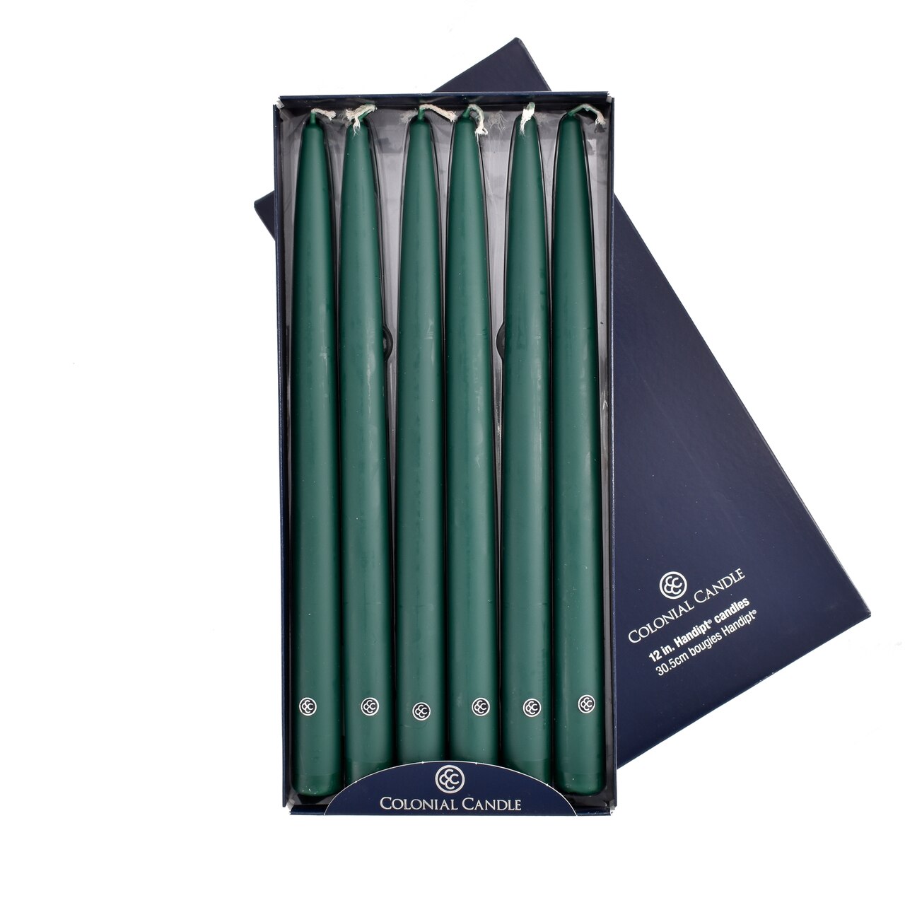 Evergreen 12" Handipt Colonial Candle