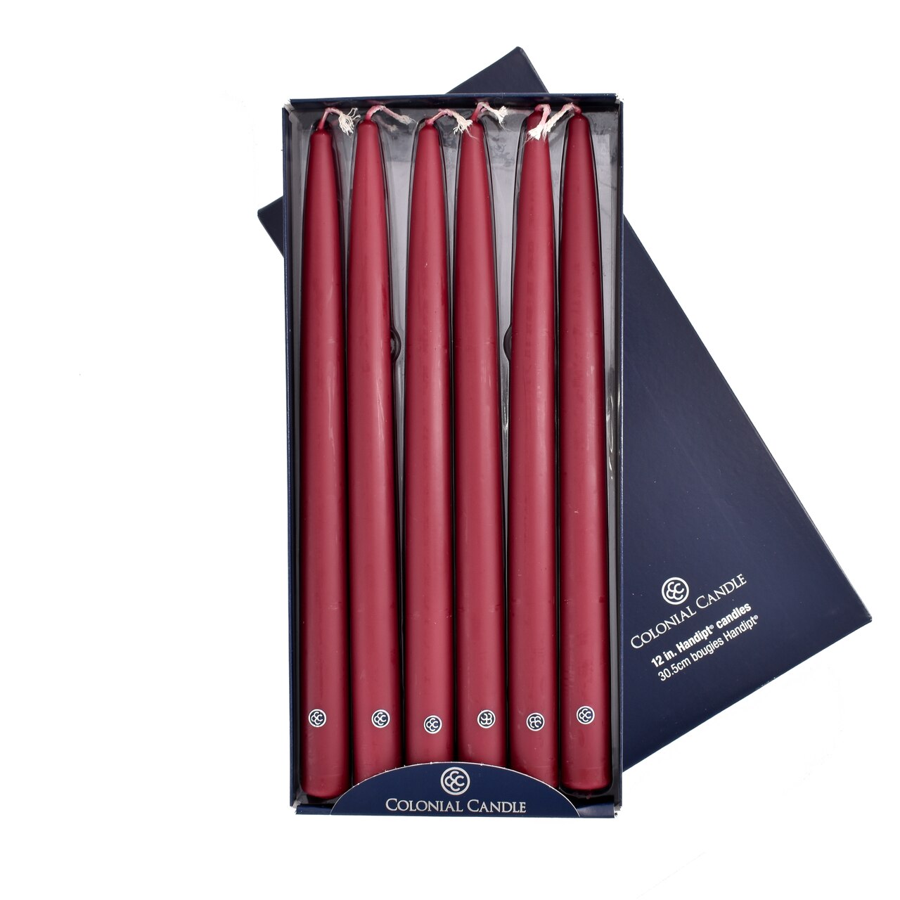 Mulberry 12" Handipt Colonial Candle