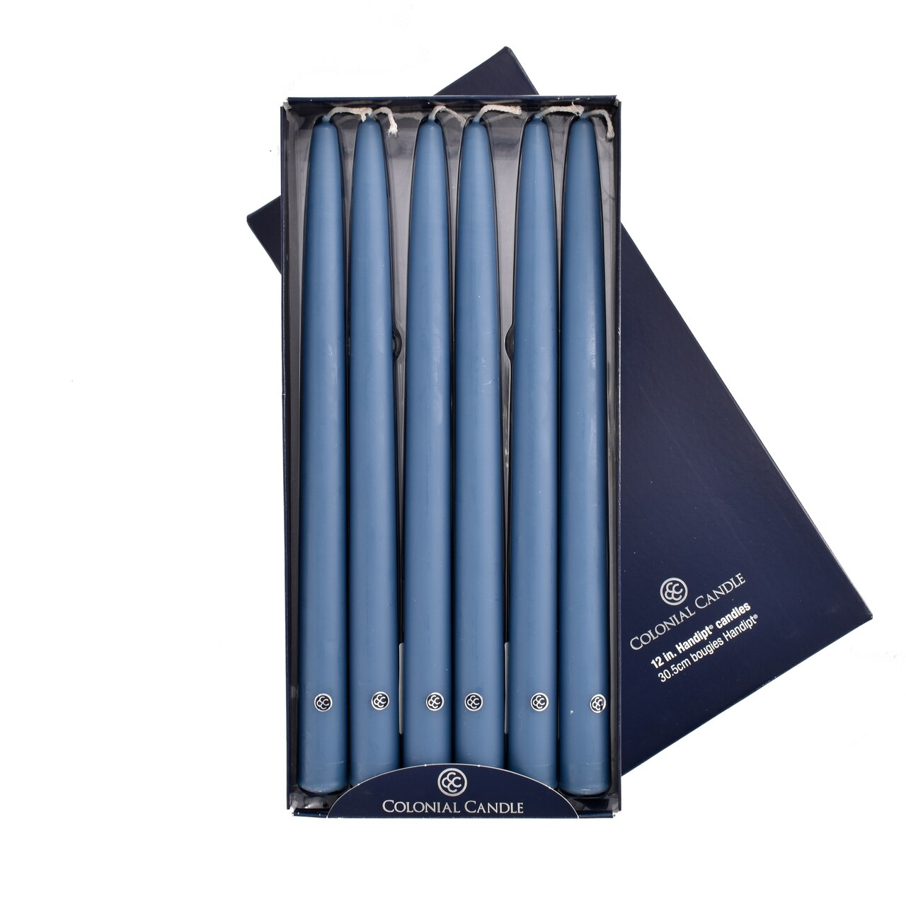 Wedgwood 12" Handipt Colonial Candle