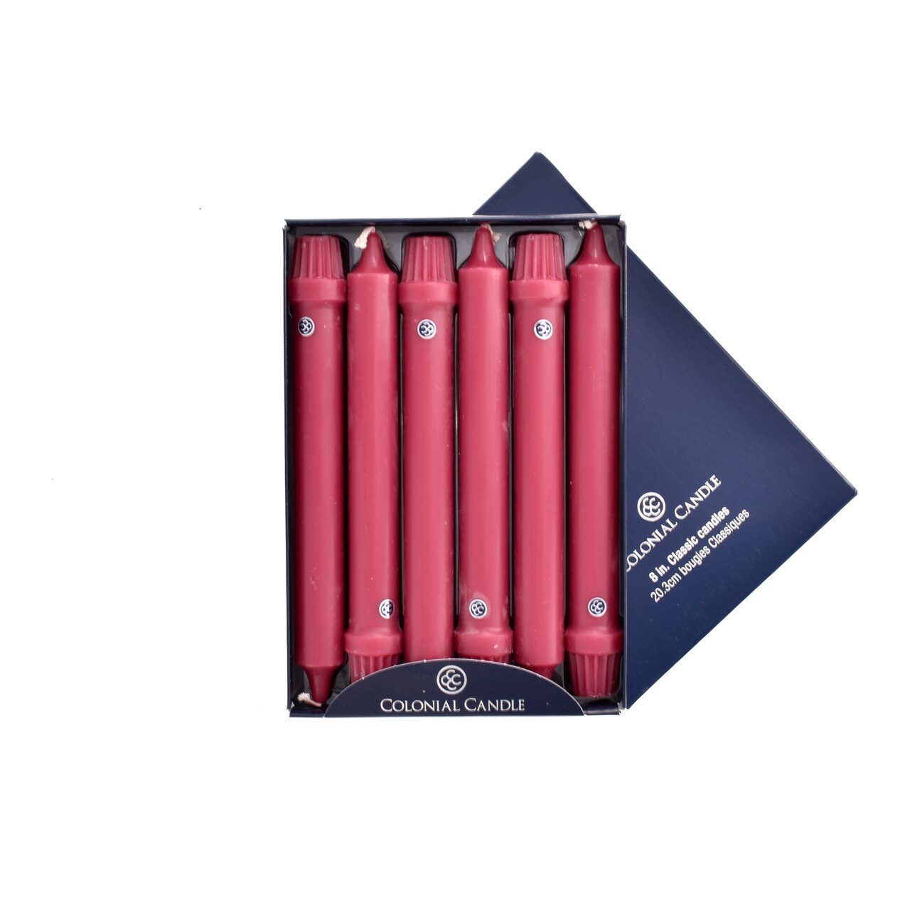 Mulberry 8" Classic Colonial Candle