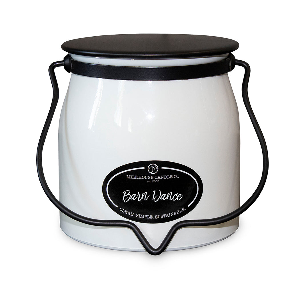 Milkhouse Candle - Barn Dance 16 oz Butter Jar