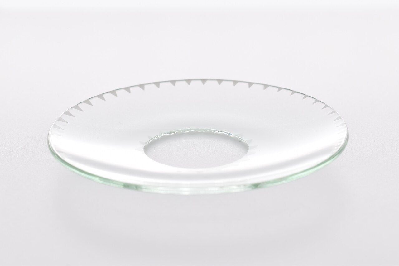 Bobeche - SET OF 2 Points Glass 2.75 Inch