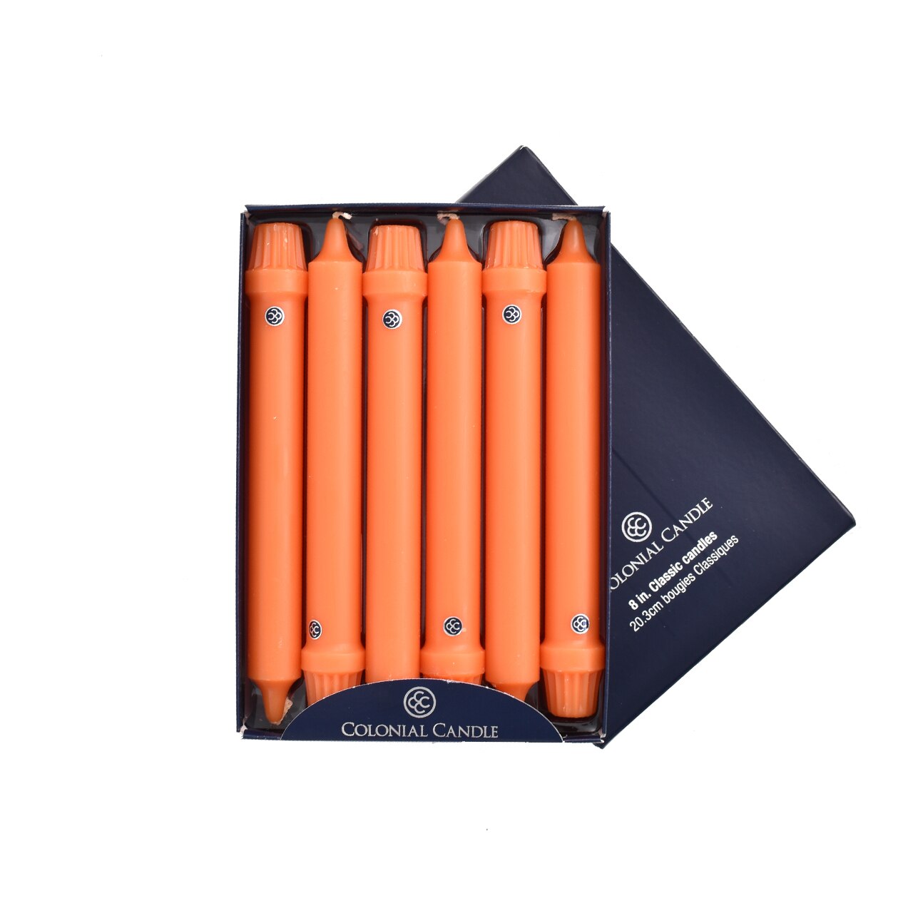 Pumpkin 8" Classic Colonial Candle