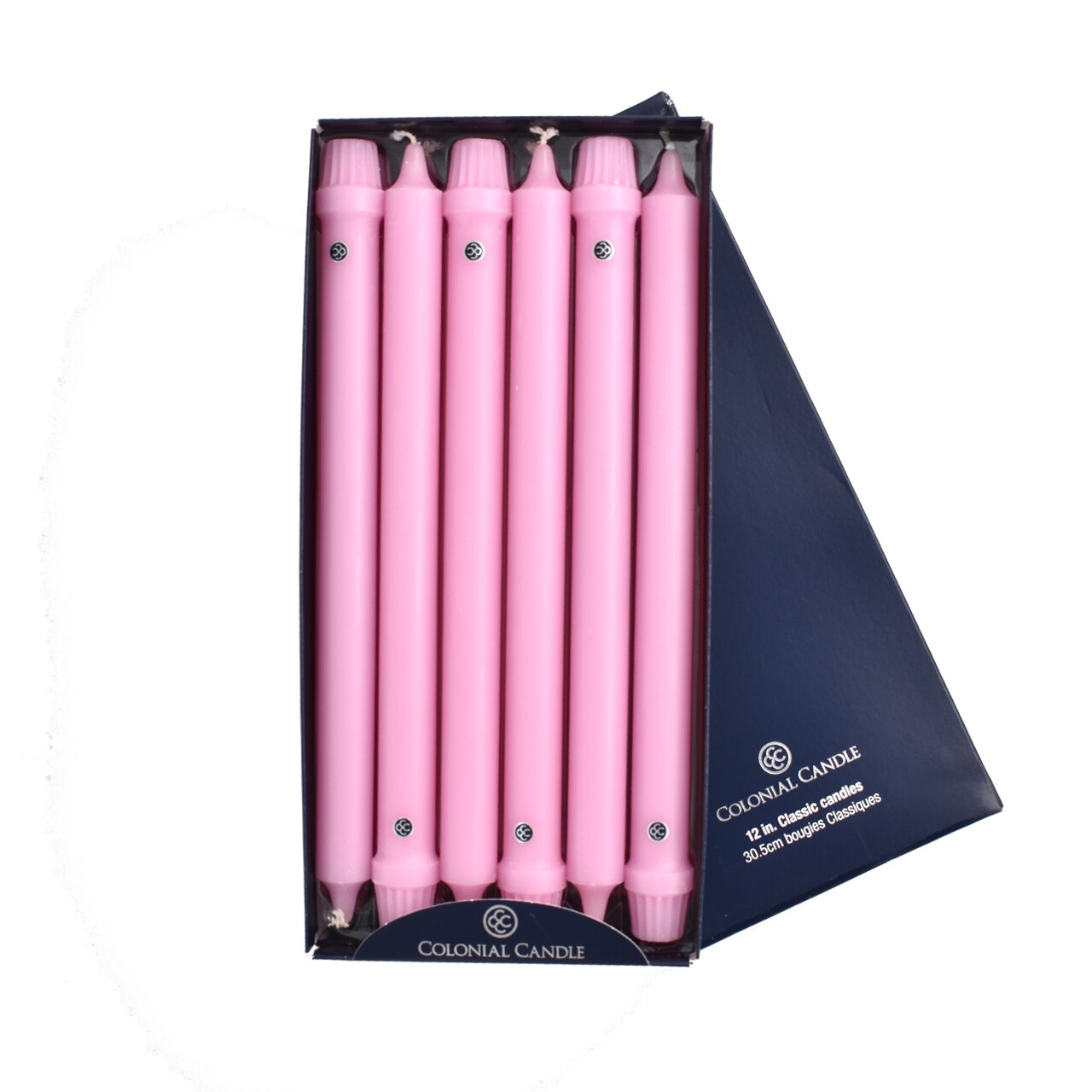 Blush Pink 12" Classic Colonial Candle