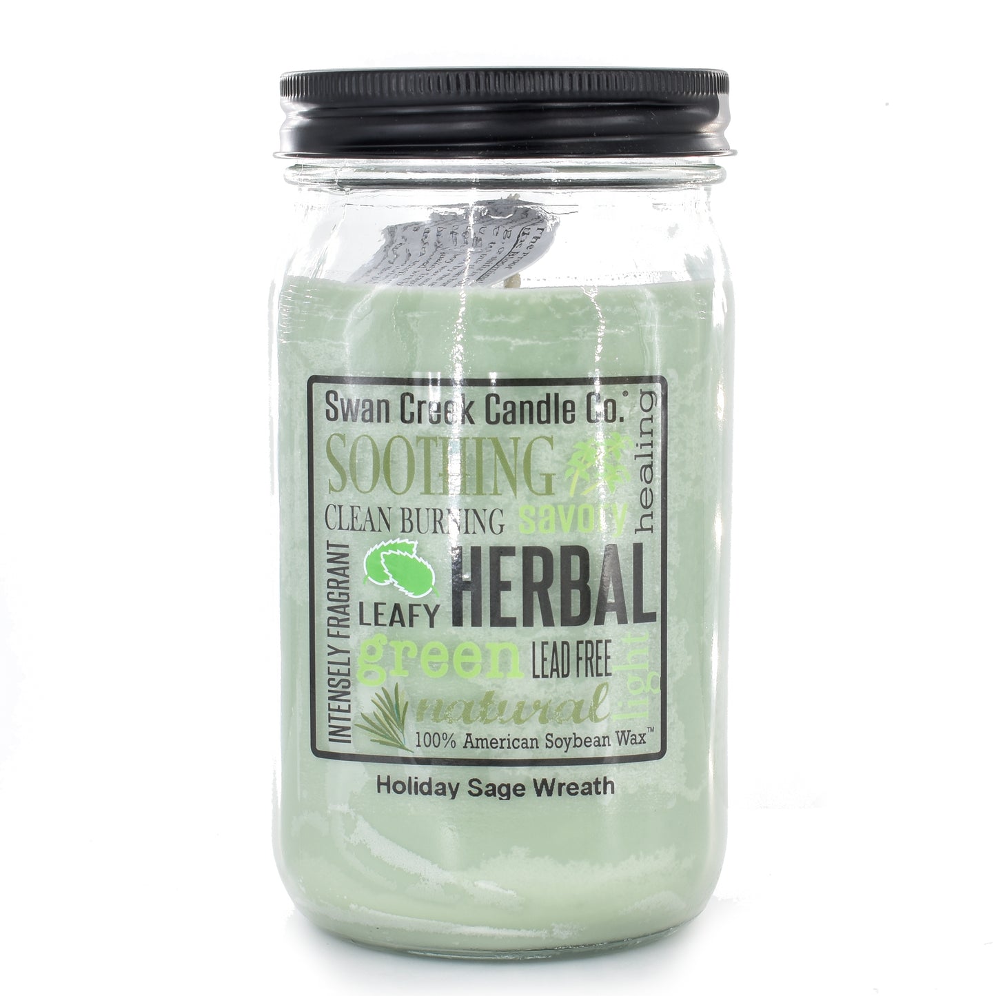 Holiday Sage Wreath Pantry Swan Creek Candle
