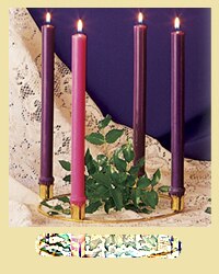 Dadant - 51% Beeswax Church Advent Candles