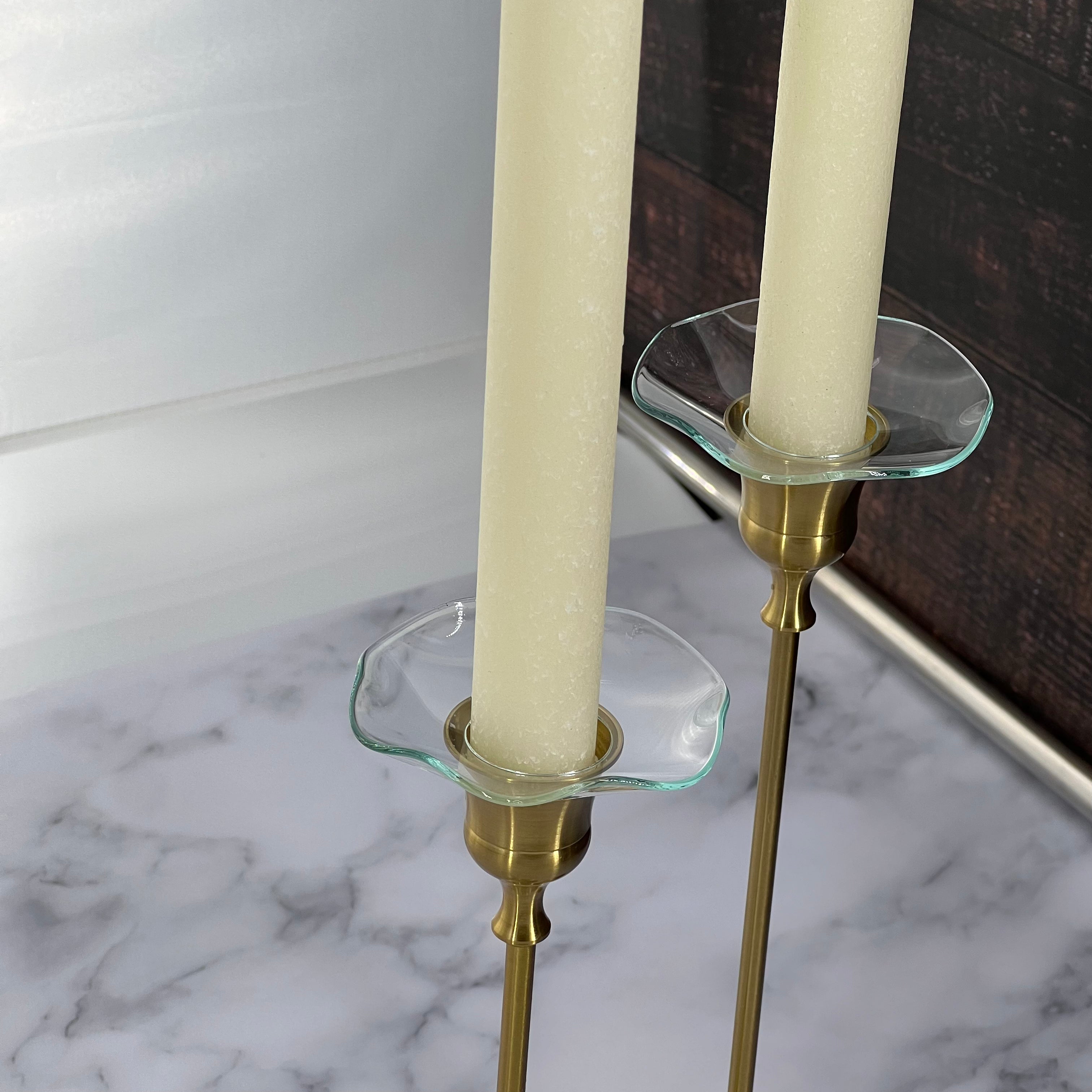 Fluted Taper Candles