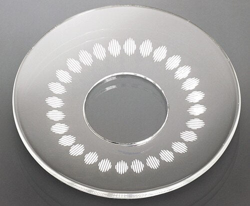 Bobeche - SET OF 2 Inner Circle Glass 2.75 Inch