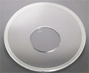 Bobeche - SET OF 2 Frosted Edge Glass 2.75 Inch