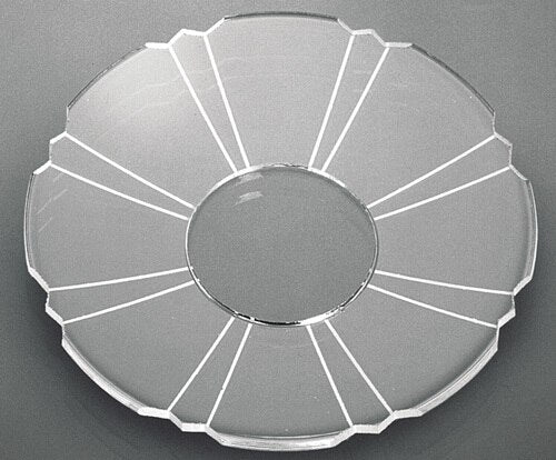 Bobeche - SET OF 2 Double Lined Glass 2.75 Inch