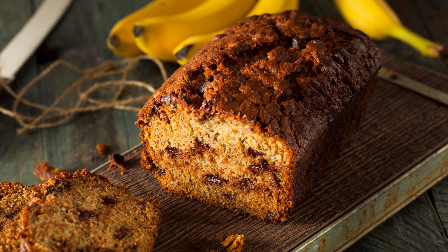 Glazed Banana Bread