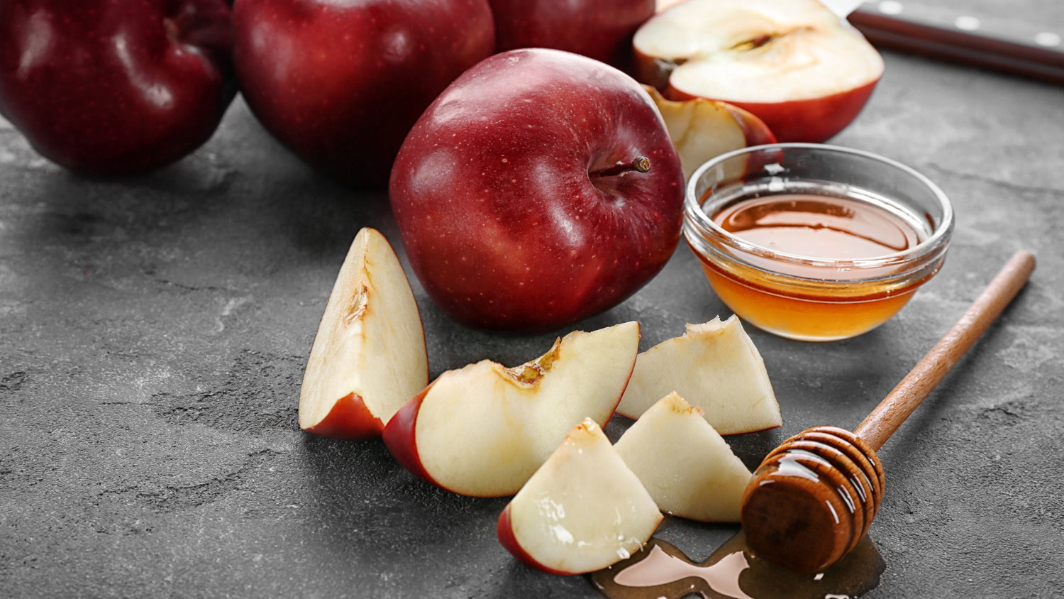 Honey Soaked Apples