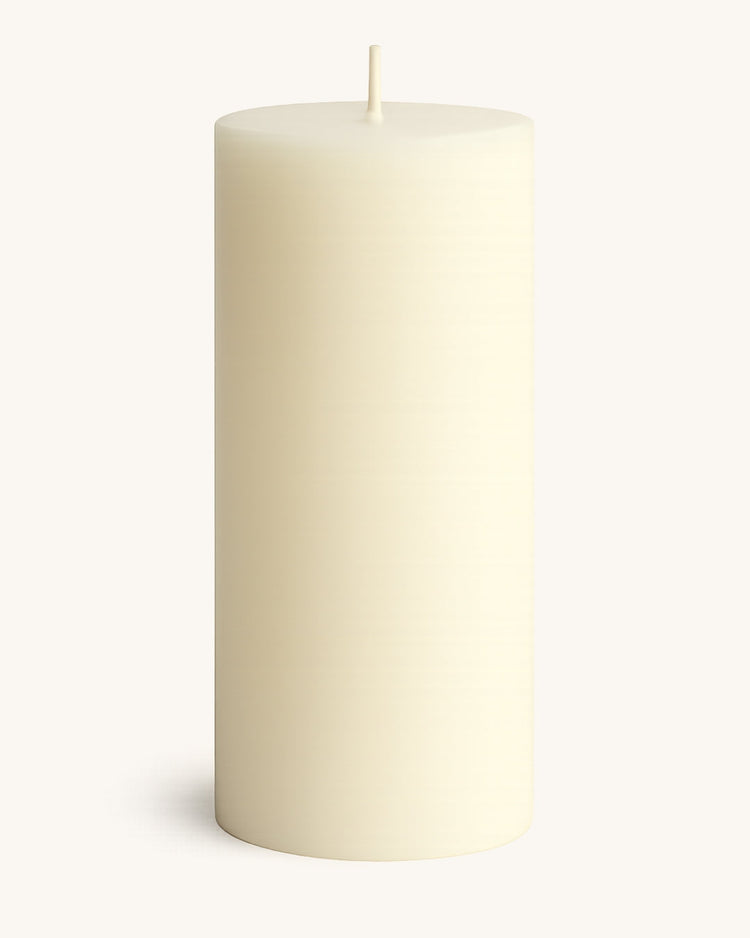 Unfragranced Pillar Candles
