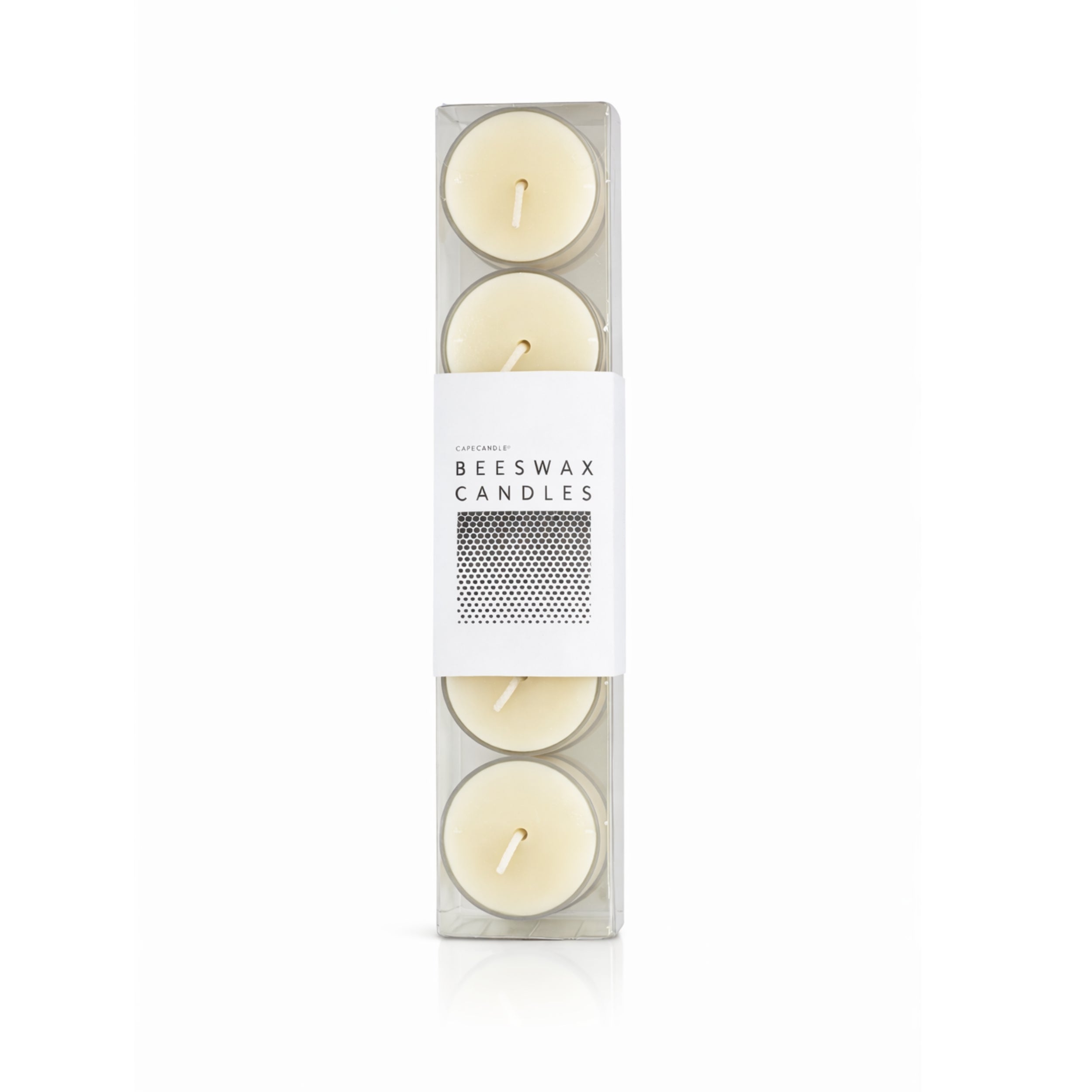 Beeswax Ivory Tealights - Box of 10