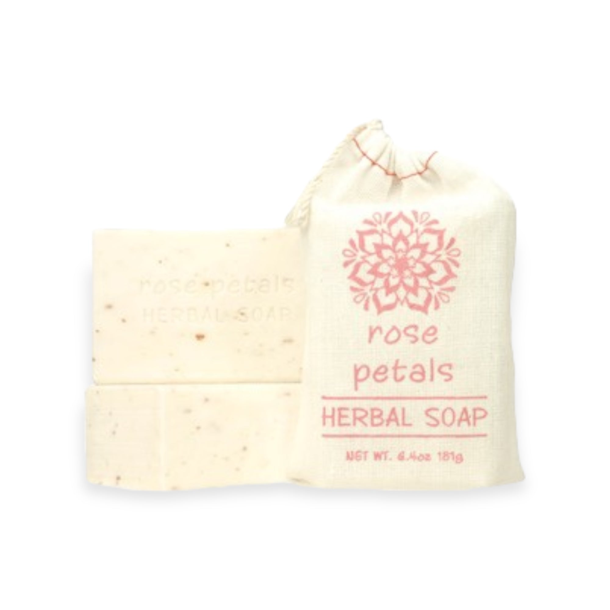 Rose Petals Herbal Soap by Greenwich Bay Trading Co.