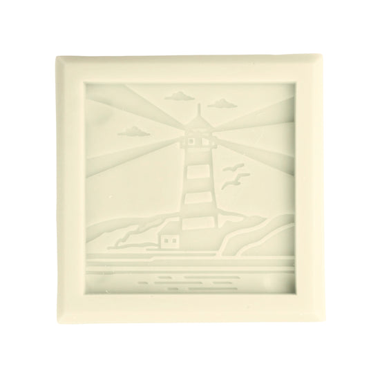 Crystal Sands & Driftwood Scented Wax Square (Lighthouse)