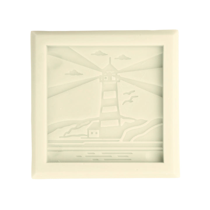 Crystal Sands & Driftwood Scented Wax Square (Lighthouse)