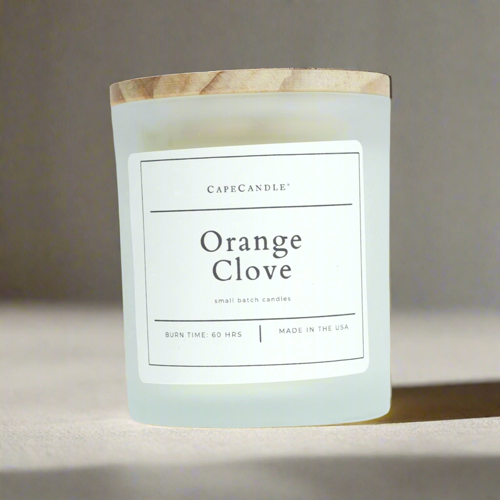 Orange Clove Small Batch Poured Candle